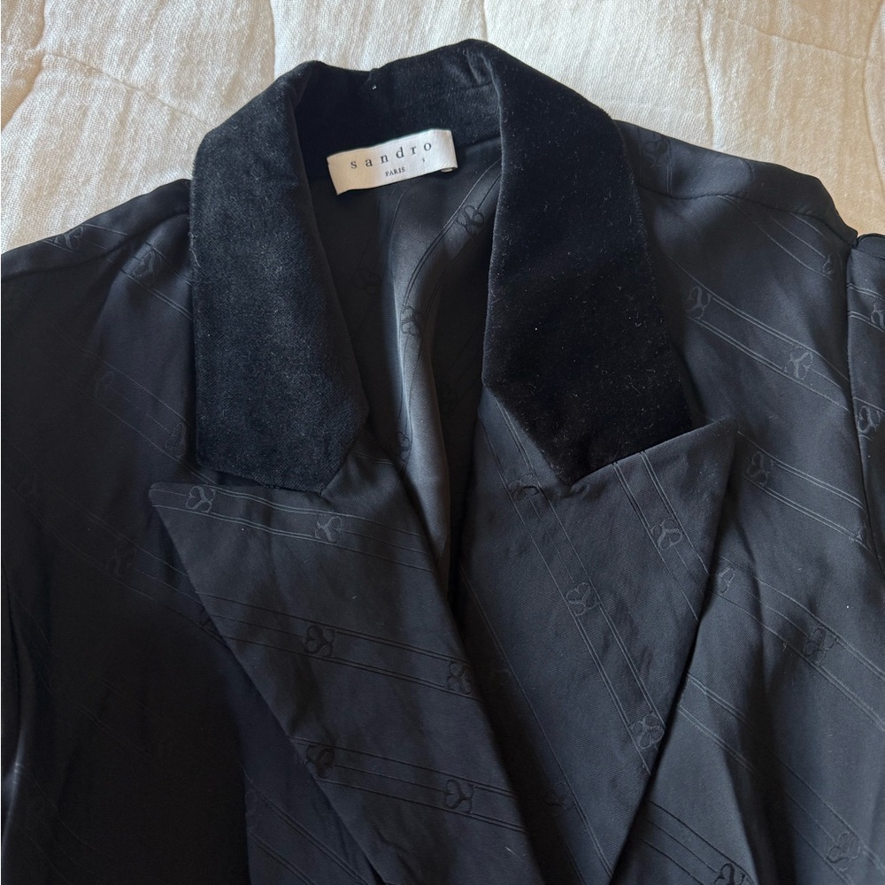 SANDRO Belted Blazer Dress - Picture 10 of 12